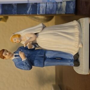1984 Norman Rockwell Bride and Groom Figurine